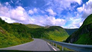 Driving | Myrkdalen - Vossvangen | Road Trip Norway