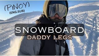 First time back snowboarding | (ENG SUB) myrkdalen norway