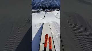 Snow park run at Myrkdalen, Voss, Norway. #myrkdalen #norway #freestyleski #snowpark #voss